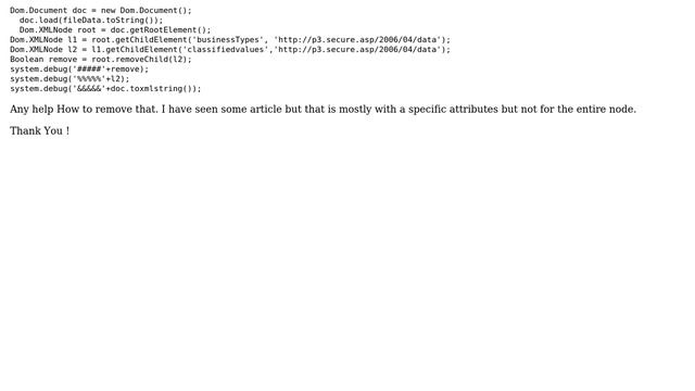 Salesforce: Salesforce: Issues in removing the entire child node in an xml (2 Solutions!!) смотреть онлайн