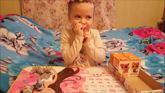 Открываем коробочки Свитбокс Sweetbox C котятами пушистиками