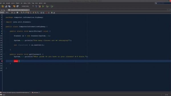 Java Programming Tutorial 19: Grade Point Average Calculator Pt. 1