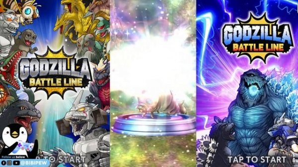 Godzilla earth ALL 4★ LEGENDARY BATTLE UNITS SUMMON UNLOCK Godzilla battle line GACHA 哥斯拉战线 ゴジラ・アース