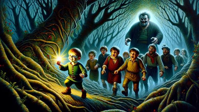 Французские сказки [Шарль Перро: Мальчик с пальчик] смотреть онлайн