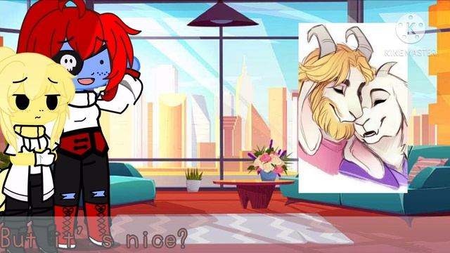 Undertale react to their ships || My AU || read description || смотреть онлайн