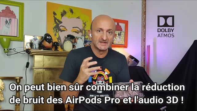 J'ai Testé l'APPLE Audio Spatial 3D des AirPods Pro ! (iOS 14) смотреть онлайн