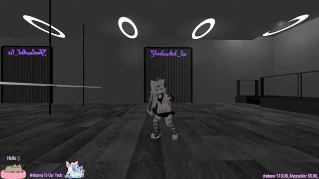 Purple Fox Studio!(I.D.A) (I Don't Die-Dance Vrchat! смотреть онлайн