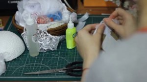 Как сделать свадебный брошь букет из лент. Своими руками. Мастер класс.