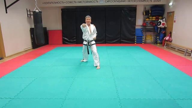 22. 5-й Дан. Со-Сан Туль / So-San Tul (Pattern) - Taekwon-Do ITF. Master Ri Yong Il (DPRK). смотреть онлайн