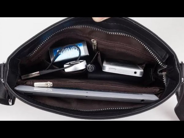 Мужская сумка мессенджер PORTABLE STYLE / Men's messenger bag PORTABLE STYLE