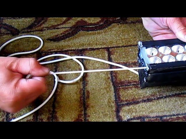 Как разобрать китайскую LED-балку. Суперлегкий способ.