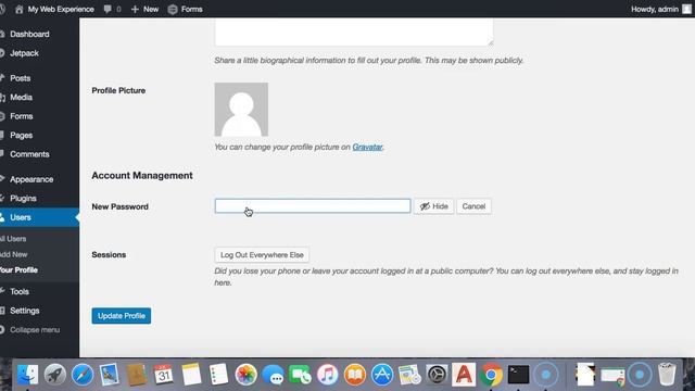 How To change your wordpress password смотреть онлайн