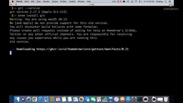 Git Essentials - MAC Installation смотреть онлайн