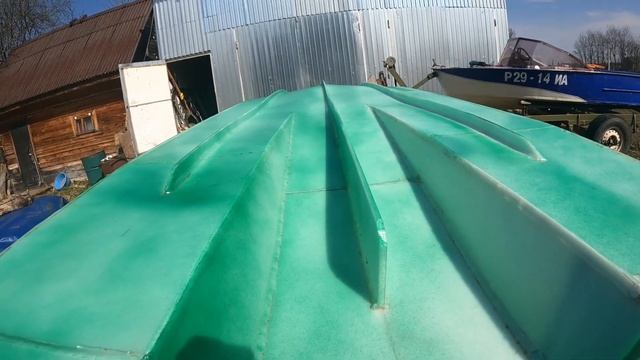 Бюджетная покраска лодки из полипропилена. смотреть онлайн