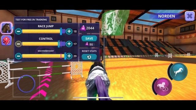 How to speed up a race horse, Tutorial with low gems ~Horse Riding Tales~ смотреть онлайн