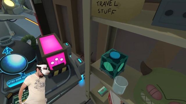 Я ПОЧИНИЛ МАШИНУ РИКА! ИЛИ СЛОМАЛ? В игре Rick And Morty: Virtual Rick-ality VR