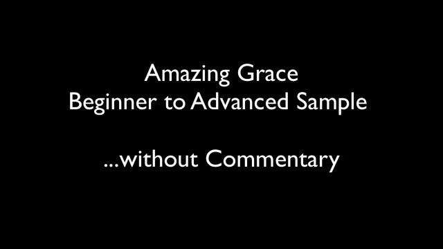 Play Amazing Grace on the piano by ear смотреть онлайн
