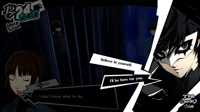 Persona 5 Royal - Joker Saves Makoto From The Velvet Room смотреть онлайн
