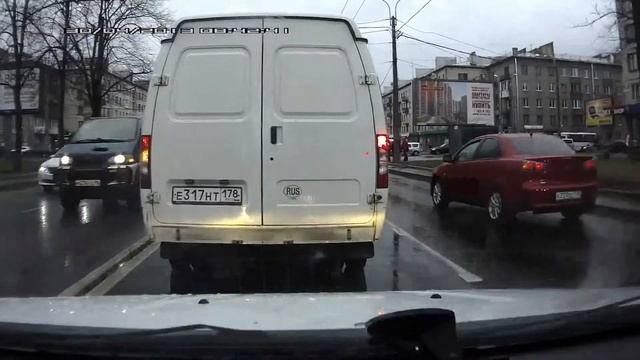 20.04.2013. Газель е317нт 178 регион из кармана да через 2-ю сплошную смотреть онлайн