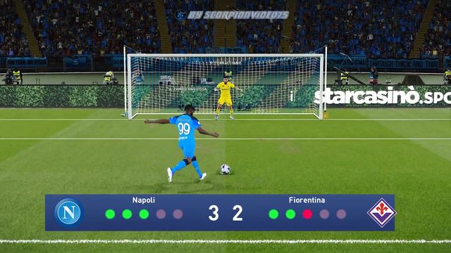 Supercoppa Italia 2023/24 • Semifinale fino alla finale, sfida ai rigori • PES 2021 COM vs COM смотреть онлайн