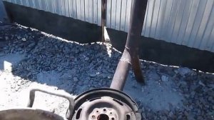 Как сделать печь из автомобильных колес. Печка из колесных дисков.