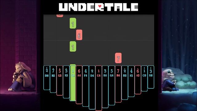 【EASY Kalimba Tutorial】Undertale from "Undertale" смотреть онлайн