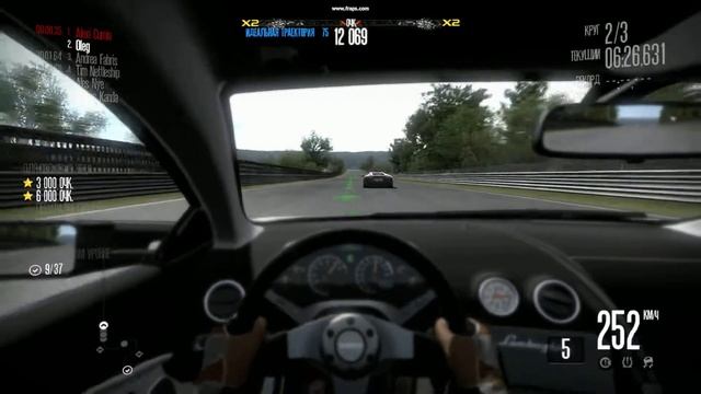 Lamborgini Murcielago c поворота на разгон.avi смотреть онлайн