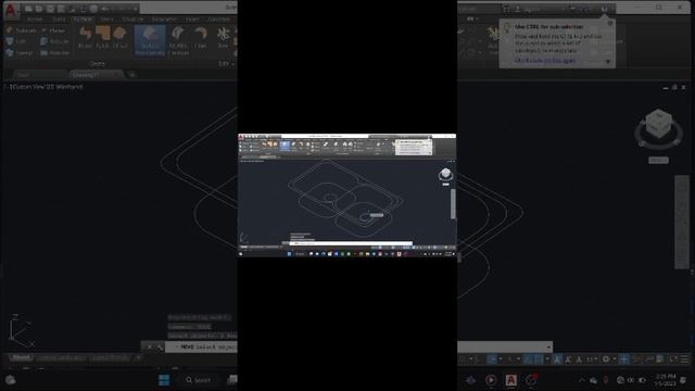 TUTORIAL MEMBUAT KITCHEN SINK & ASBAK DI AUTOCAD 2019 смотреть онлайн