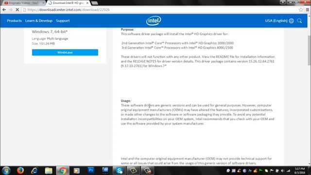 How To Download Intel HD Graphics 3000 Drivers