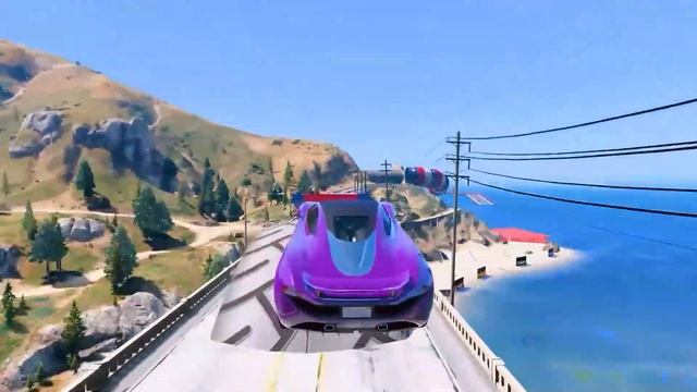 Big & Small McQueen vs Chick Hicks vs Tow Mater vs King Dinoco vs Duch Hudson - BeamNG.Drive смотреть онлайн