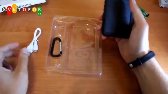 Внешний аккумулятор Solar Power Bank 5000