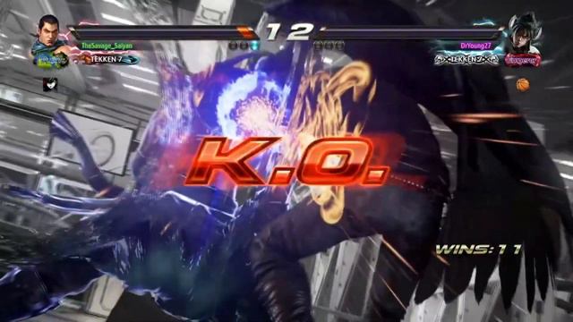 NEW TEKKEN 7 SEASON 4 BEST FENG IN NC SavageSaiyan VS GODLIKE DEVIL JIN DrYoung PT 1 смотреть онлайн