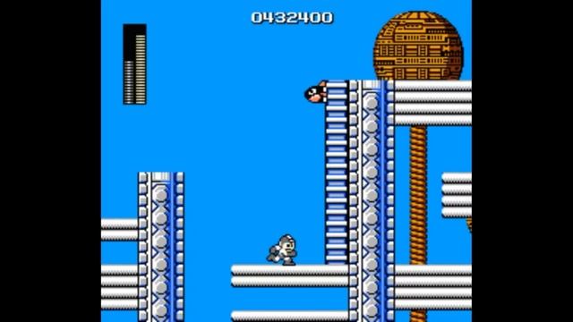 Dendy (Famicom,Nintendo,Nes) 8-bit MegaMan (RockMan) 1 part stage Bombman