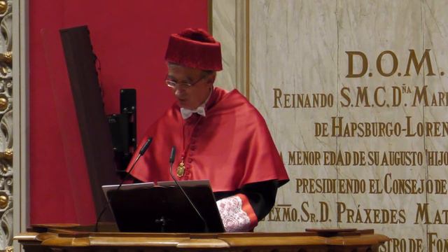 Acto de Investidura de Doctor Honoris Causa del Excmo. Sr. D. Ignacio Sancho Gargallo смотреть онлайн