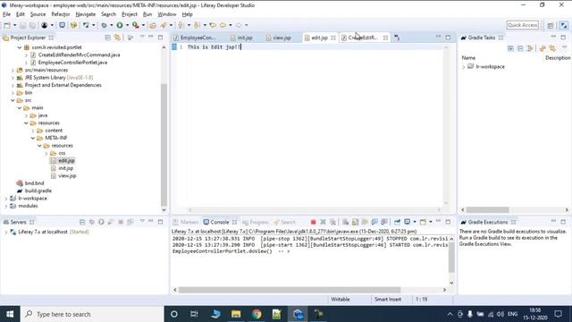 Create action and render method in portlet смотреть онлайн