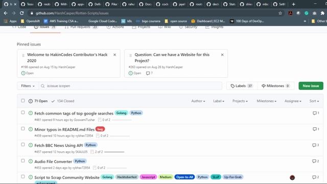 17 repositories for HACKTOBERFEST | Beginner to Advanced | All languages involved смотреть онлайн