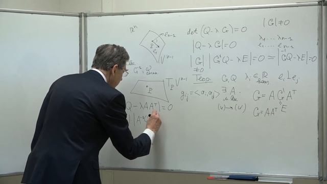 Фоменко А. Т. - Классическая дифференциальная геометрия - Лекция 12 смотреть онлайн