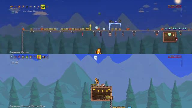 Terraria opening goodie bags!! смотреть онлайн