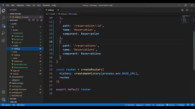 Hotel App | Vuex | Composition API | Bootstrap | UUID смотреть онлайн