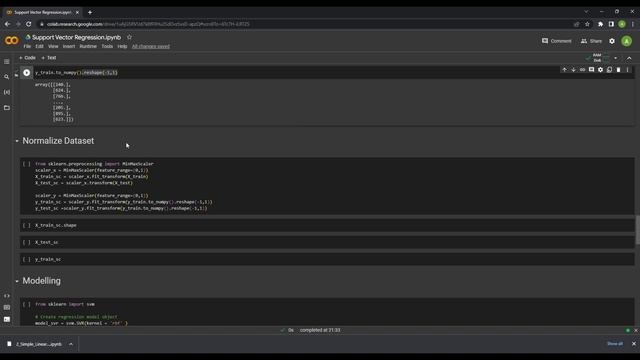Support Vector Machine for Regression Code in Python | 5 Kode Support Vector Regression di Python смотреть онлайн