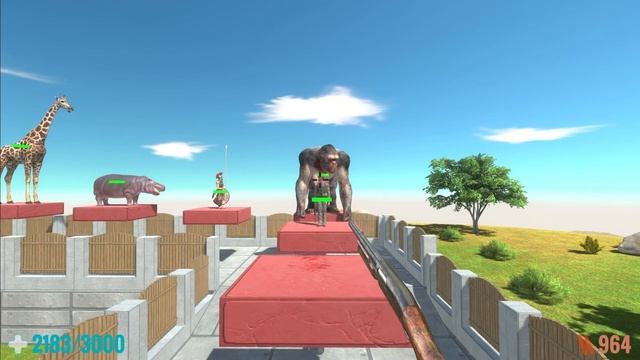? EXTREME FPS PARKOUR ARBS - Animal Revolt Battle Simulator смотреть онлайн