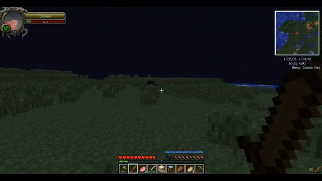 let's play на сервере minecraft (S3E2) Настройки графики ! смотреть онлайн