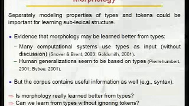 Bayesian Methods for Unsupervised Language Learning смотреть онлайн