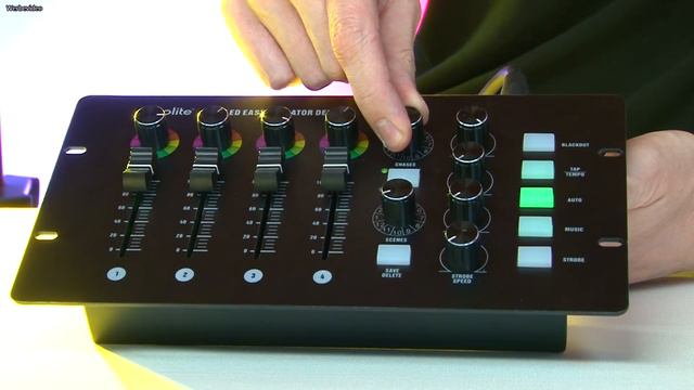 Eurolite DMX LED Easy Operator Deluxe |  DMX Licht Controller Tutorial | Stage.review