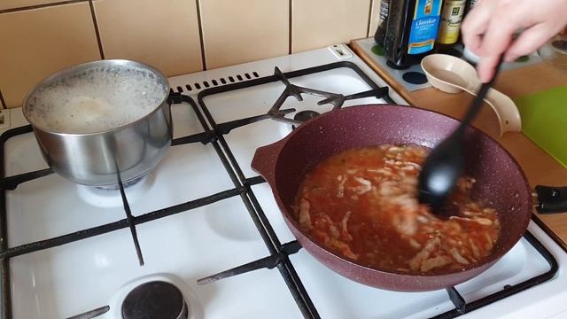 ПАСТА С САЛОМ | PASTA WITH BACON смотреть онлайн