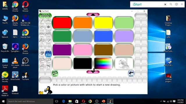 Introduction to TUX Paint смотреть онлайн