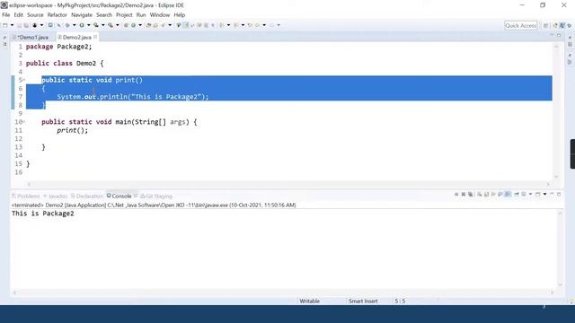 Packages in Java in Hindi | Create and Import with Example - Tutorial #42 смотреть онлайн