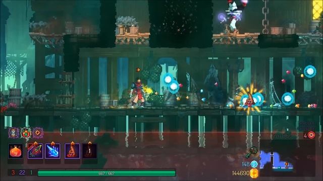 Dead Cells - Cursed Sword Full Run + Strategy - 4 cells difficulty смотреть онлайн