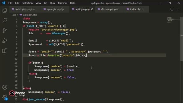 Implementación de una API Rest para el Login en PHP y MySQL generando un JSON смотреть онлайн