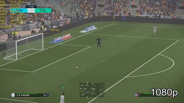 PC - PES 2018 - GTX 750 Ti 2GB - i3 3220 3.30GHz - 8GB RAM смотреть онлайн