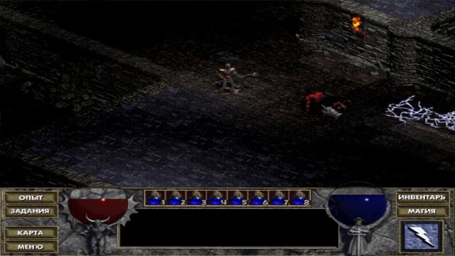 Diablo - Прохождение за мага - #6 Палата костей смотреть онлайн