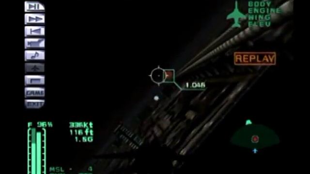 (DC)Aero Dancing F : TC 10 Replay by F-14A Tomcat (Front View) смотреть онлайн
