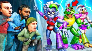 ЕСЛИ УВИДИШЬ ЭТИХ АНИМАТРОНИКОВ СЕКЬЮРИТИ БРИЧ В ГОРОДЕ, СРОЧНО БЕГИ! УГАР И БЕЗУМИЕ В Garry`s Mod